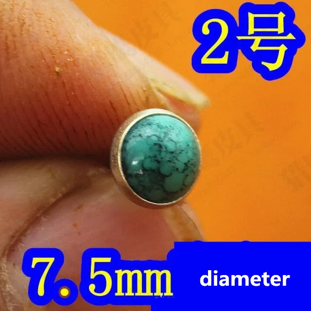2 50 шт. 8,5 мм полукруглые цветные бирюзовые заклепки DIY металлические заклепки панк для обуви сумки джинсы одежда ремесла поставки ремень винт - Цвет: 2