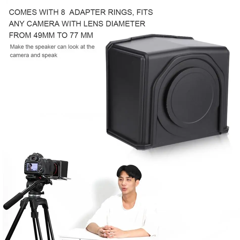Смартфон Bestview телесуфлер для камеры Canon Nikon Sony Цифровая зеркальная фотокамера