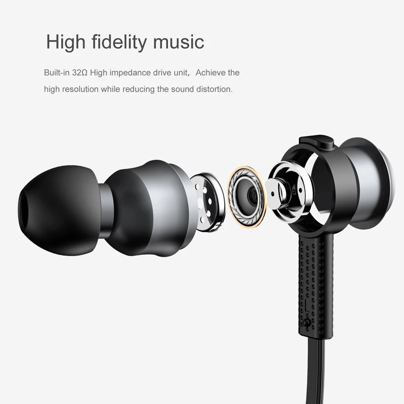 Baseus Encok наушники с микрофоном супер бас гарнитура для iphone 5 6 xiaomi геймер смартфон