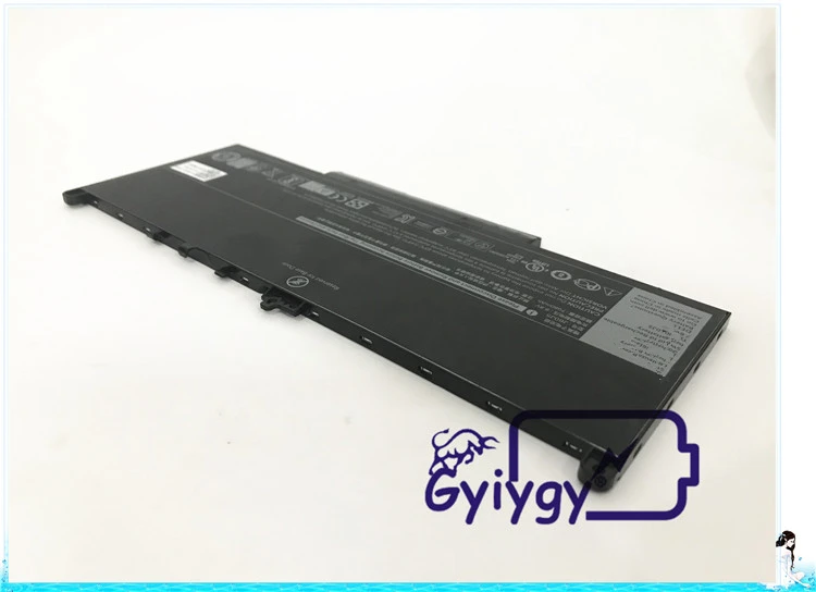 Аккумулятор GG4FM для Dell Latitude E7270 E7470 7 6 В 55 Вт/ч батарея MC34Y 1W2Y2 242WD J60J5 [7 Вт/ч] |