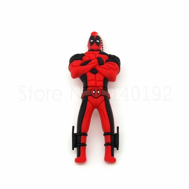 Новый дизайн мультфильм Дэдпул X Мужской usb флэш-накопитель новые мутанты/Анти