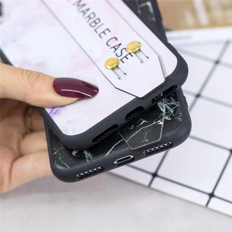 DISCASE телефон сумка для Iphone 8 P X Xs Mas мрамор запястье Чехол 6 S Plus 7 Силиконовые чехлы