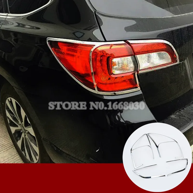 ABS Хром сзади хвост свет лампы Накладка 2 шт. для Subaru Outback 2015 2017|cover covers|cover forcover chrome |