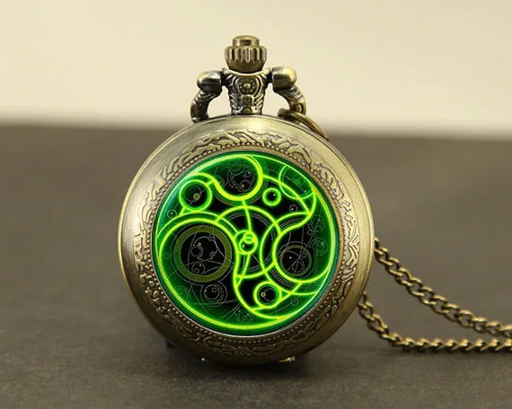 Винтажное ожерелье в стиле стимпанк английская драма д р who ТАРДИСа 1 шт./лот