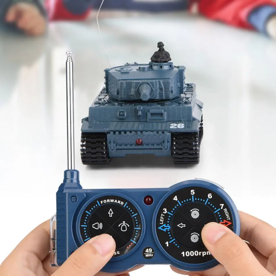 1/72 масштаб 4 канала высокая имитация Great Wall 2117 дистанционное управление Мини Танк Игрушка с реалистичным двигателем для детей подарок
