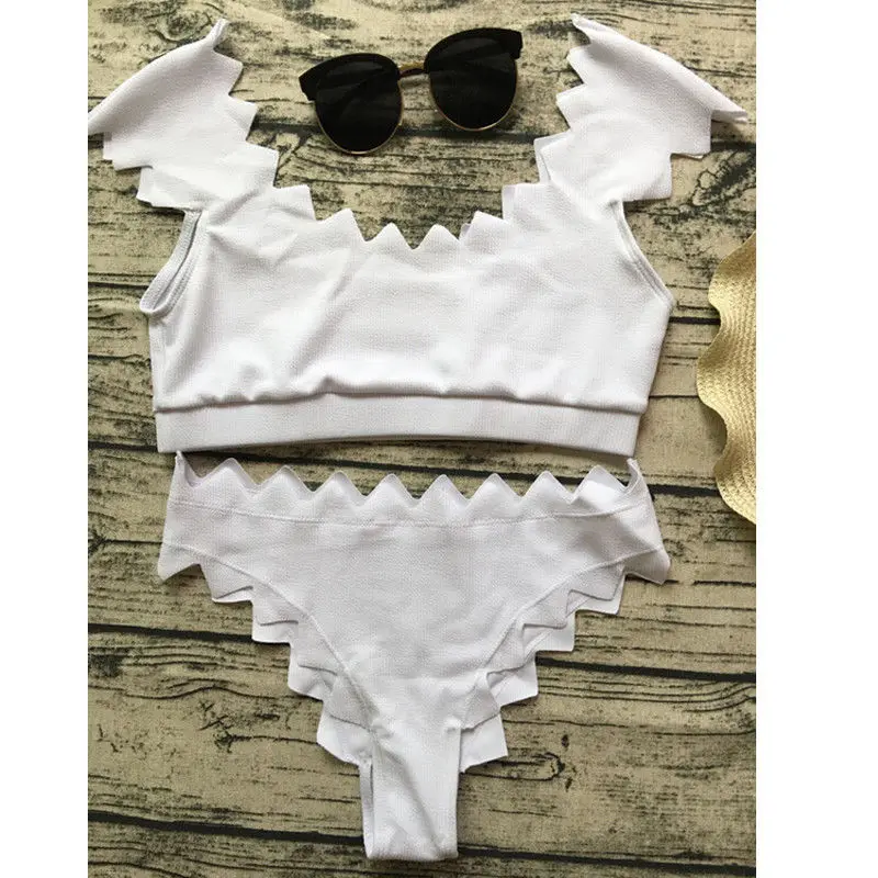 Hot Sexy Women Swim Push Up Padded Bra Bandage Swimwear Cacti Bikini Set Swimsuit Triangle Beachwear Bathing Two-Piece Suit | Спорт и