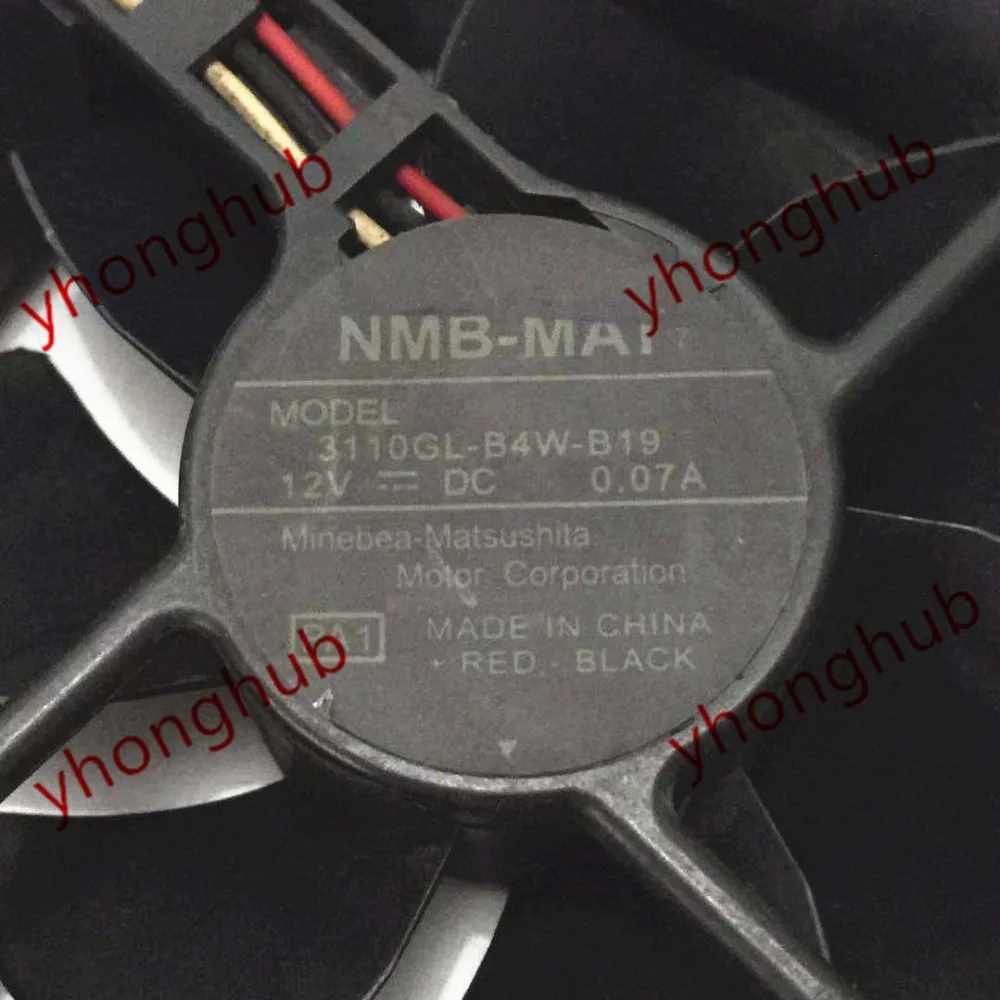 NMB MAT 3110GL B4W B19 PA1 DC 12V 0.07A 80x80x25 мм вентилятор охлаждения сервера|square fan|server fan65mm fan |