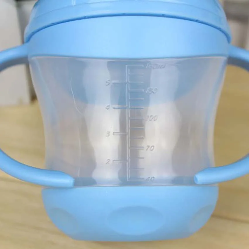 160 мл нежную детскую кружка непроливайка ПП без бисфенола А Обучающие Детские