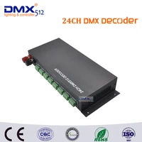 dhl free shipping 24ch led dmx dimmer controller 24 channel dmx512 decoder