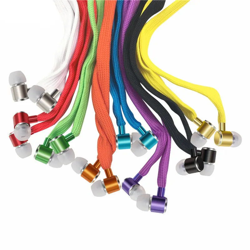 Универсальные кружевные наушники вкладыши металлическая Проводная гарнитура