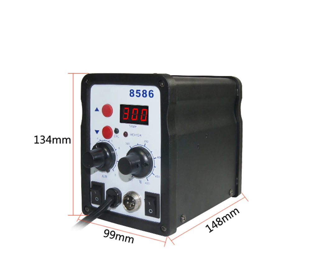 PJLSW 8586 700W ESD Soldering Station LED Digital Solder Iron Desoldering BGA Rework Hot Air Gun Welder | Инструменты
