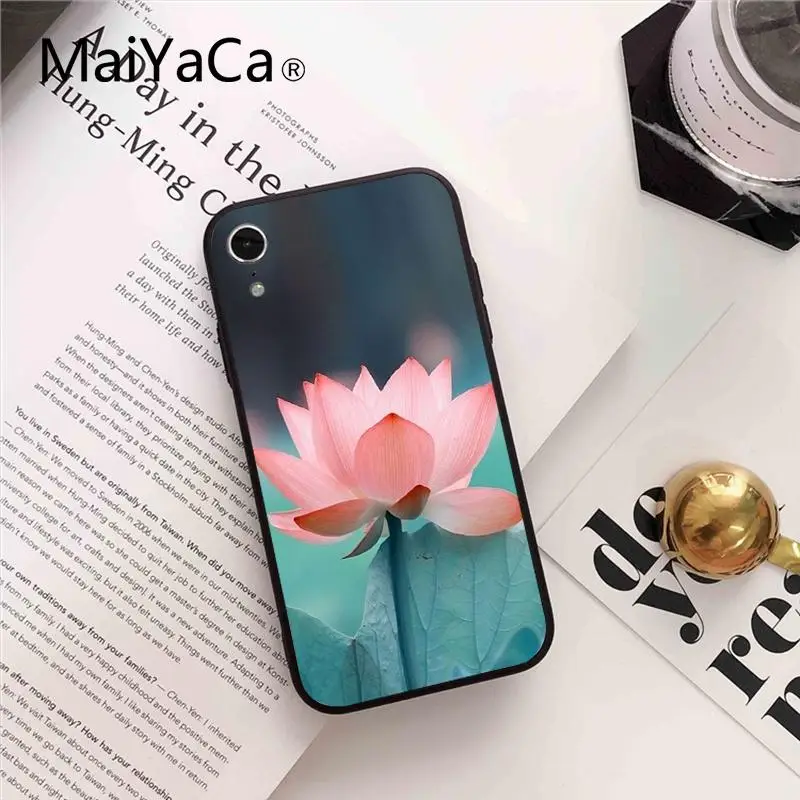 Мягкий резиновый черный чехол Maiyaca для iPhone 8 7 6 6S Plus X XS MAX 5 5S SE XR 10 | Мобильные