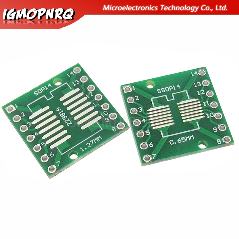 10 шт. TSSOP14 SSOP14 SOP14 переходник для DIP14 IC SMD плата преобразователь пластина модуля 0 65