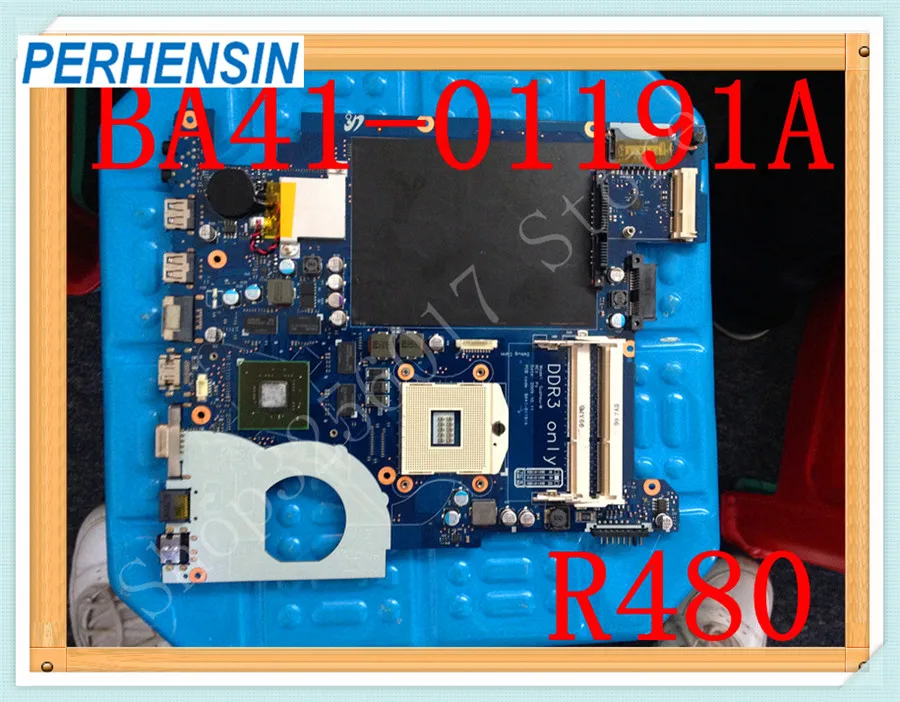 Для Samsung R480 R478 R429 Материнская плата ноутбука N11P GE1 A3 BA41 01191A HM55 DDR3|motherboard ddr3|laptop