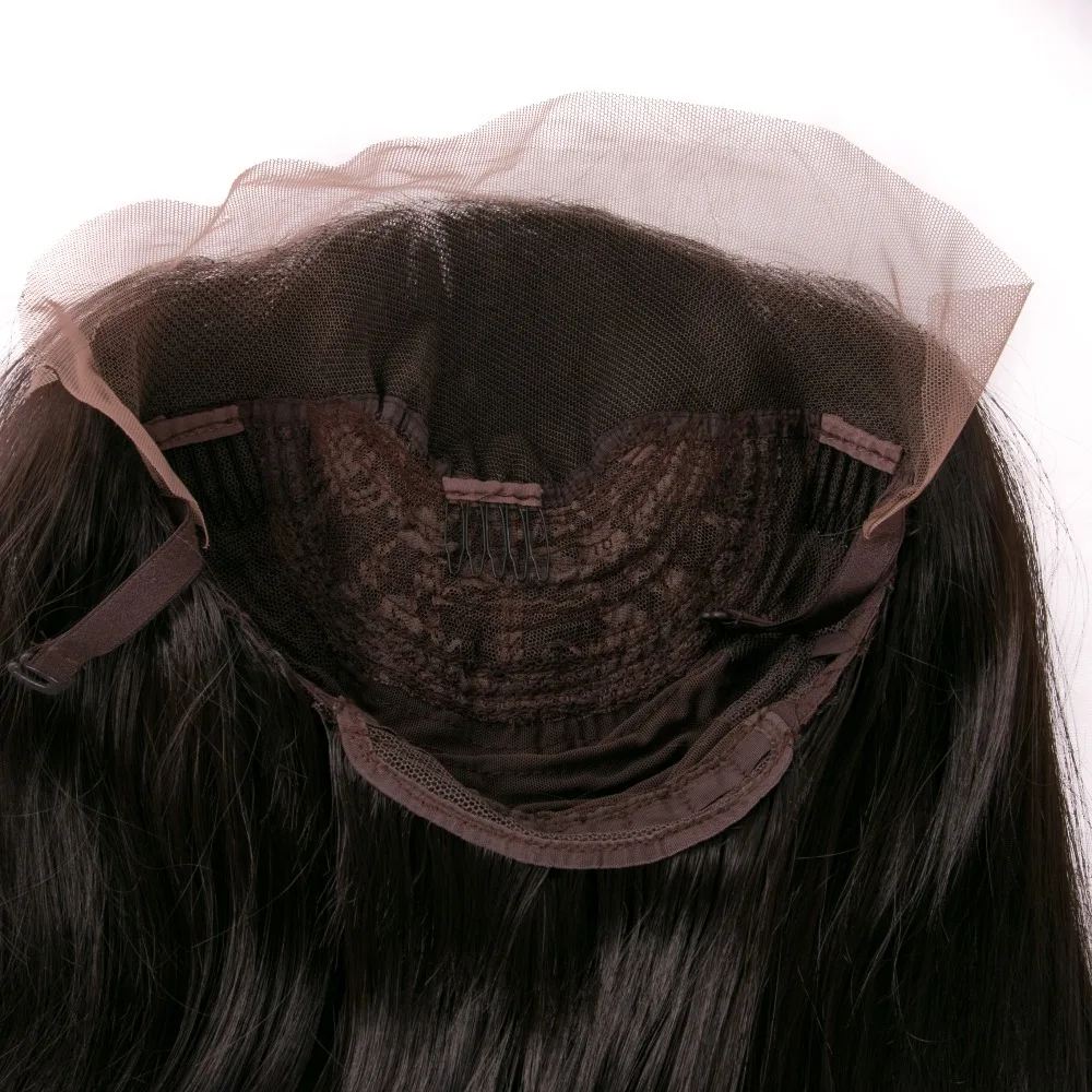 Черное Кружево Фронтальной Парики Для Чернокожих Женщин Объемная Волна Парик