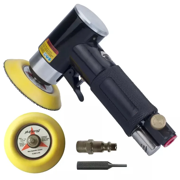 

HOLDWIN 2" 3"Air Random Orbital Sander Mini Air Sander Sander Pneumatic Polisher Tool