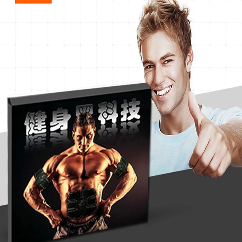 wireless fat burning abdominal fitness massager pad arms legs waist slimming |