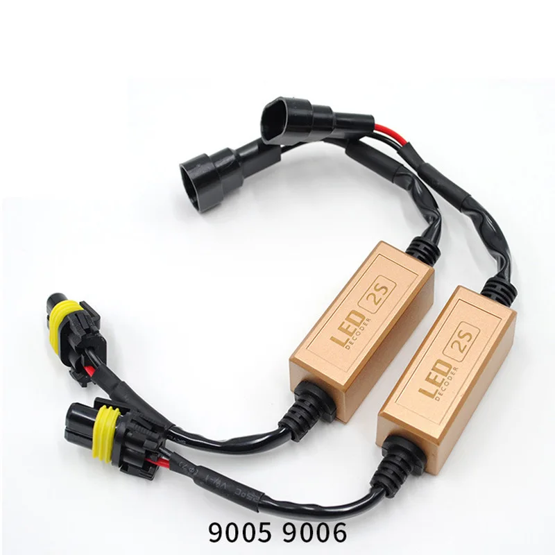 DUU безошибочный CAN шина декодер для Светодиодный Ной автомобильной лампы Фары H4 H7