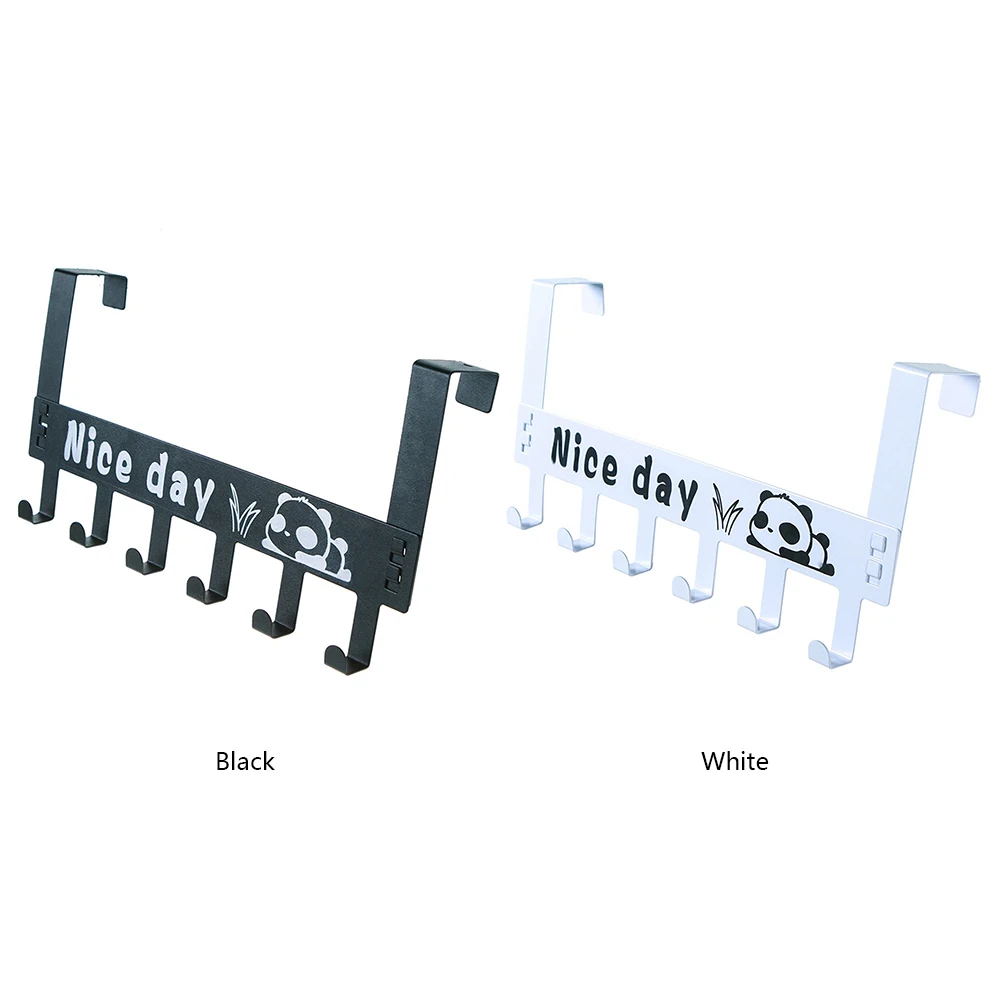 Компактный застегивающийся вакуумный 6 крюк железная дверь шкафа задний крючок