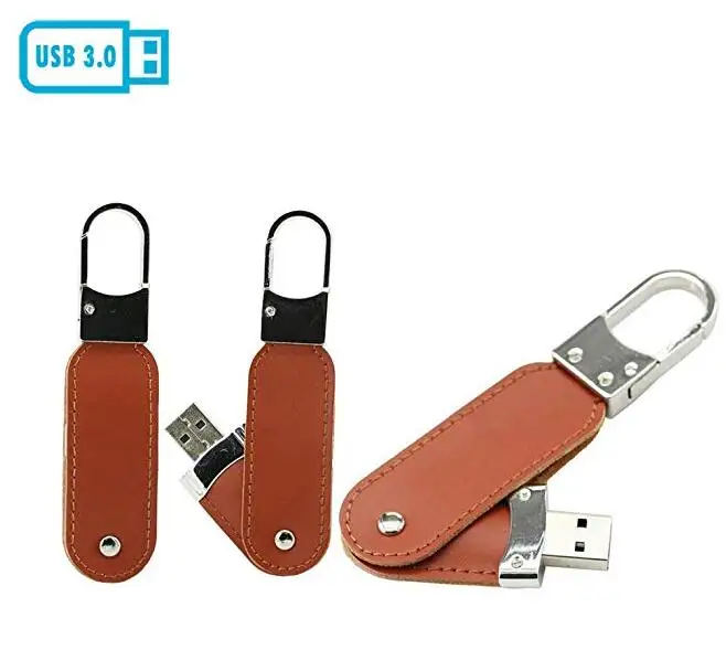 

Флеш-накопитель USB 3,0, кожа, 8/16/32/64/128 ГБ