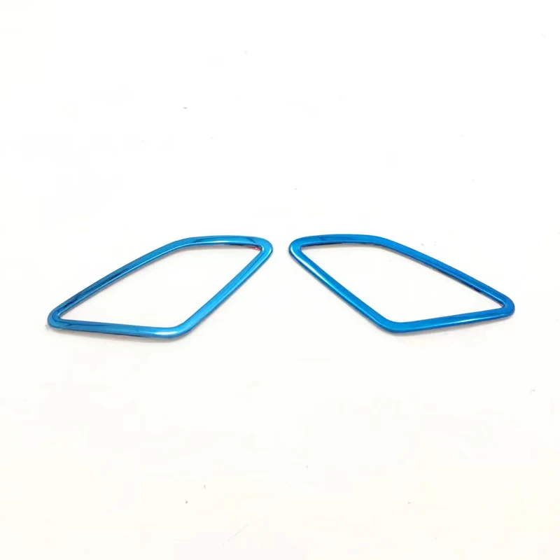 

For Skoda Karoq 2017 2018 Stainless Steel Interior Front Side Speaker Audio Cover Trim 2pcs Car Styling