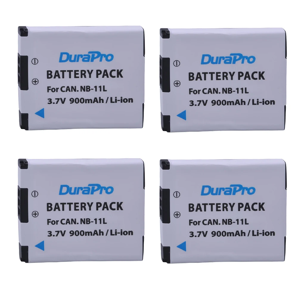 

DuraPro 100% Newest NB-11L Camera Battery For Canon A2600 A3500 A4000IS IXUS 125 132 140 240 245 265 155 HS NB 11L NB11L NB-11LH