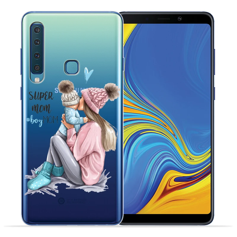 Модный чехол для телефона Super mom Dad Girl Samsung Galaxy A50 A20 A30 A40 A10 A70 M10 M20 накладка|Бамперы| |