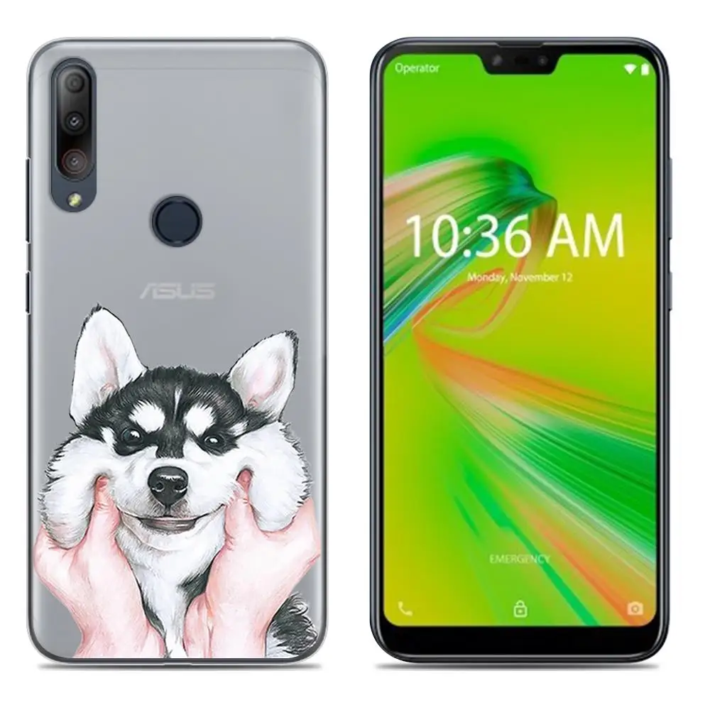 13 Мягкий чехол для телефона для Asus Zenfone Max Shot(ZB634KL), 6,26 дюймов, цветной, окрашенный, ТПУ, силиконовый чехол, милый дизайн, прозрачный чехол - Цвет: 13