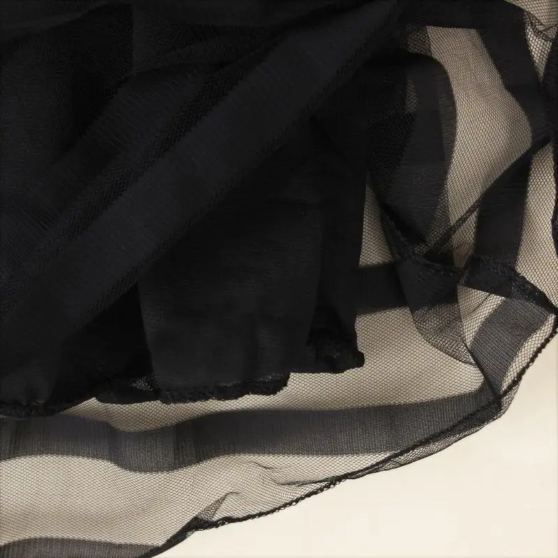 Новый дизайн 2015 многослойное платье-пачка для девочек маленькое черное платье