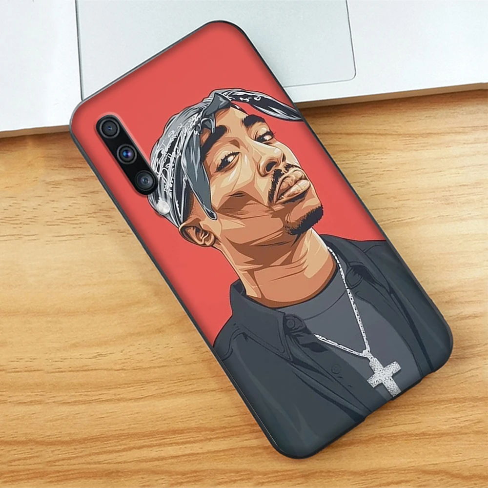 2pac Тупак и Бигги Мягкая обложка чехол для samsung Galaxy A50 A6 плюс A7 A8 A5 A9 A10 A30 A40 A70 - Цвет: 17