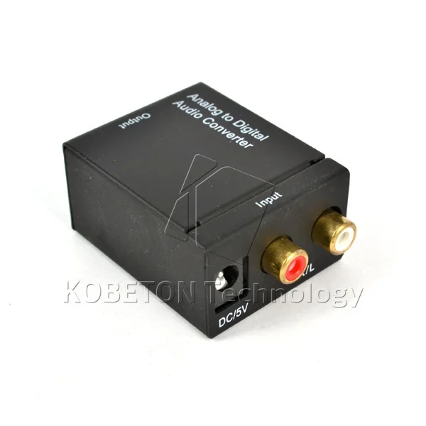 Kebidu Аналоговый Цифровой аудио конвертер коаксиальный RCA Toslink оптический |