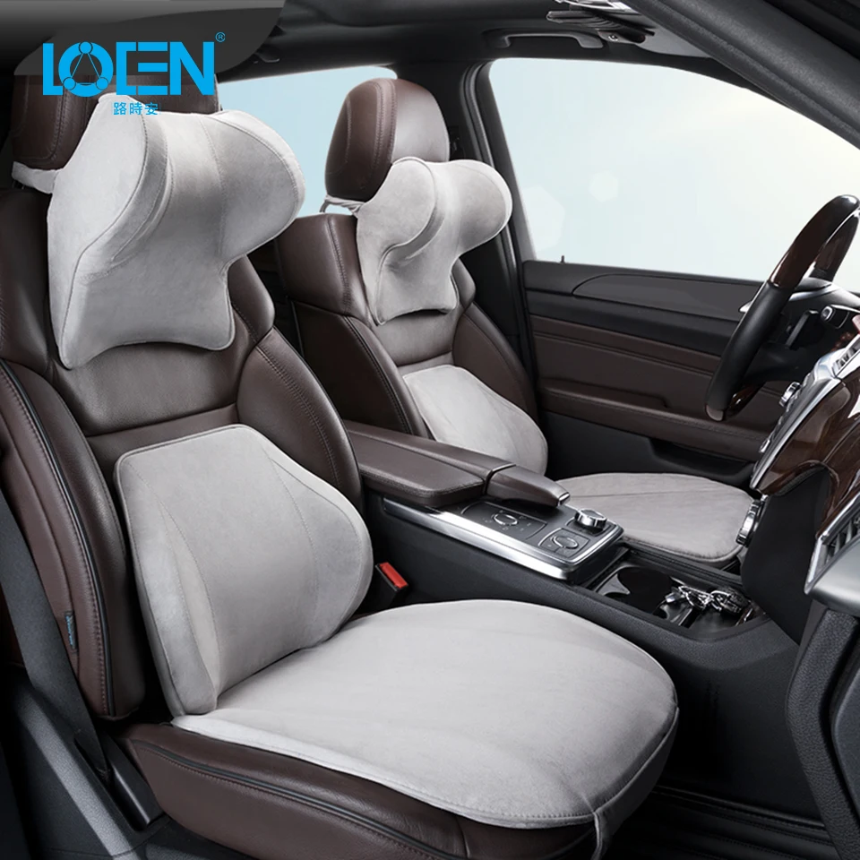 Подушка для автомобильного подголовника LOEN из хлопка с эффектом памяти набор