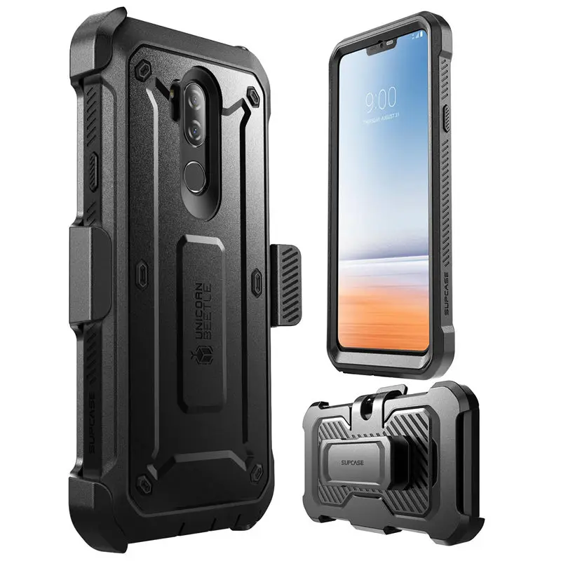 

SUPCASE For LG G7 ThinQ Case Cover 6.1 inch UB Pro Full-Body Rugged Holster Clip Protective Case with Built-in Screen Protector