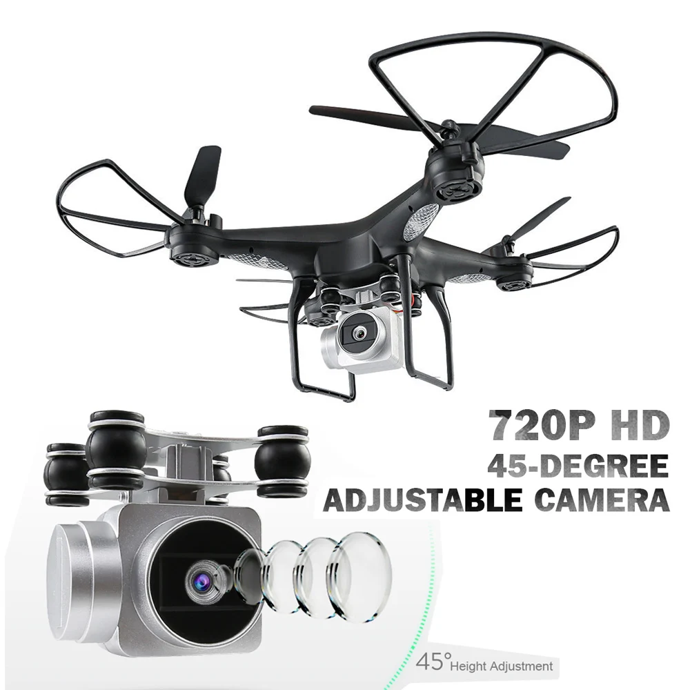 JJRC H68 Bellwether Квадрокоптер с камерой Дрон Wifi FPV режим удержания высоты Безголовый