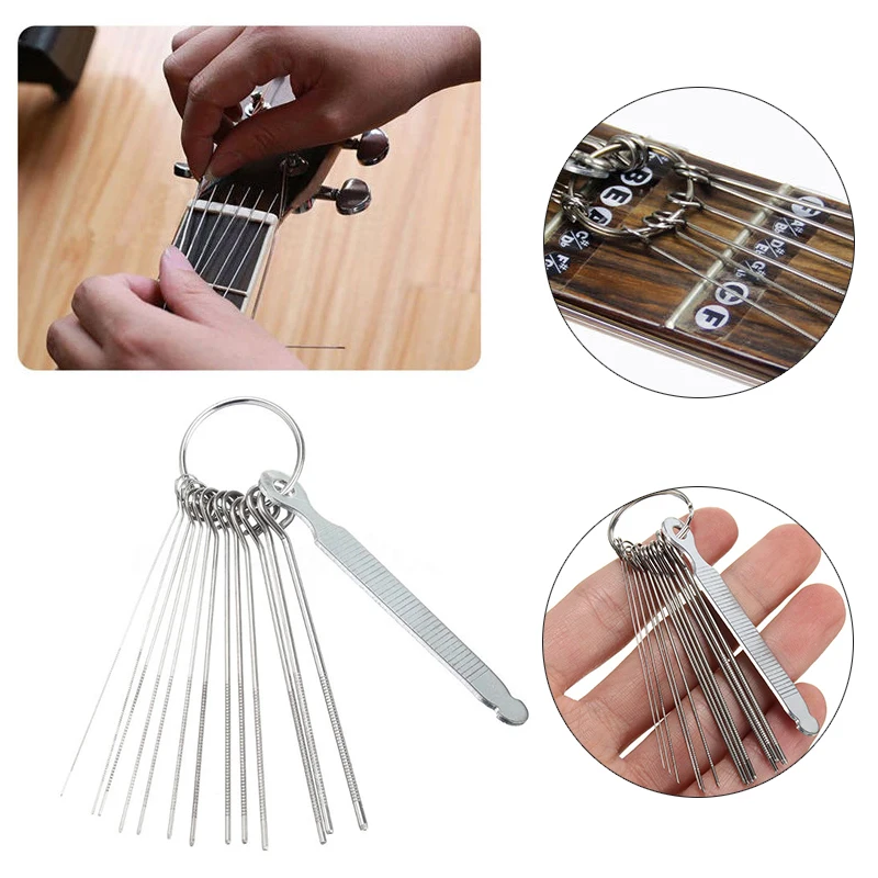 1 набор гитарных гаек шлифовальных пилок пильные стержни шлифовальный Luthier