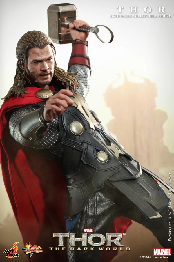 Original Hot Toys -Thor: The Dark World: 1/6th scale Thor Collectible Figure Specification Bonecos | Игрушки и хобби
