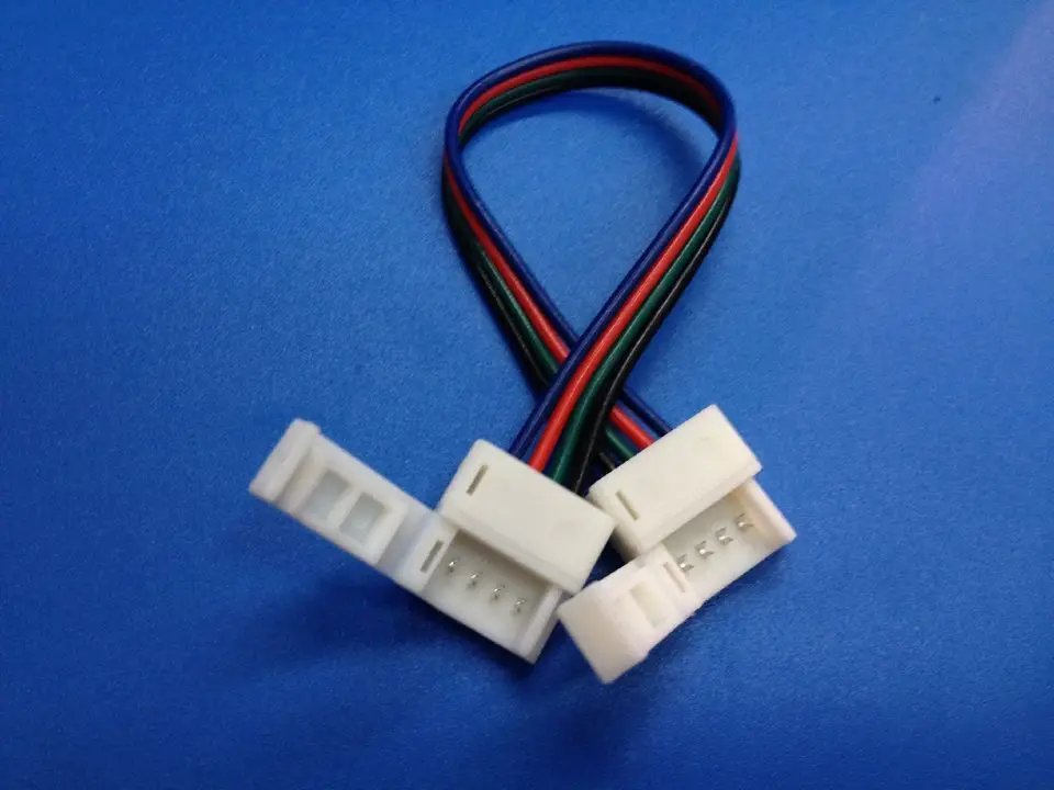 [Seven Neon] Бесплатная доставка 10 мм FPBC 4 штырька IP65 водонепроницаемый силиконовый 5050
