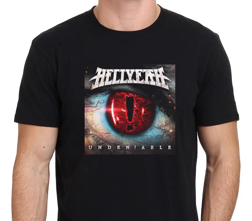 Подростковая футболка с круглым вырезом Для мужчин hellyeah стал неоспоримым