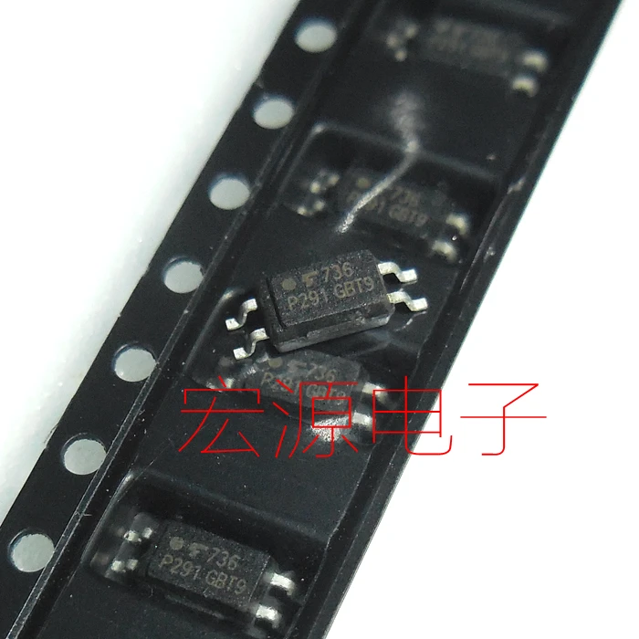 Enviar livre 5 шт. TLP291GB P291 SMD SOP Optoacoplador Isolador|Реле| |