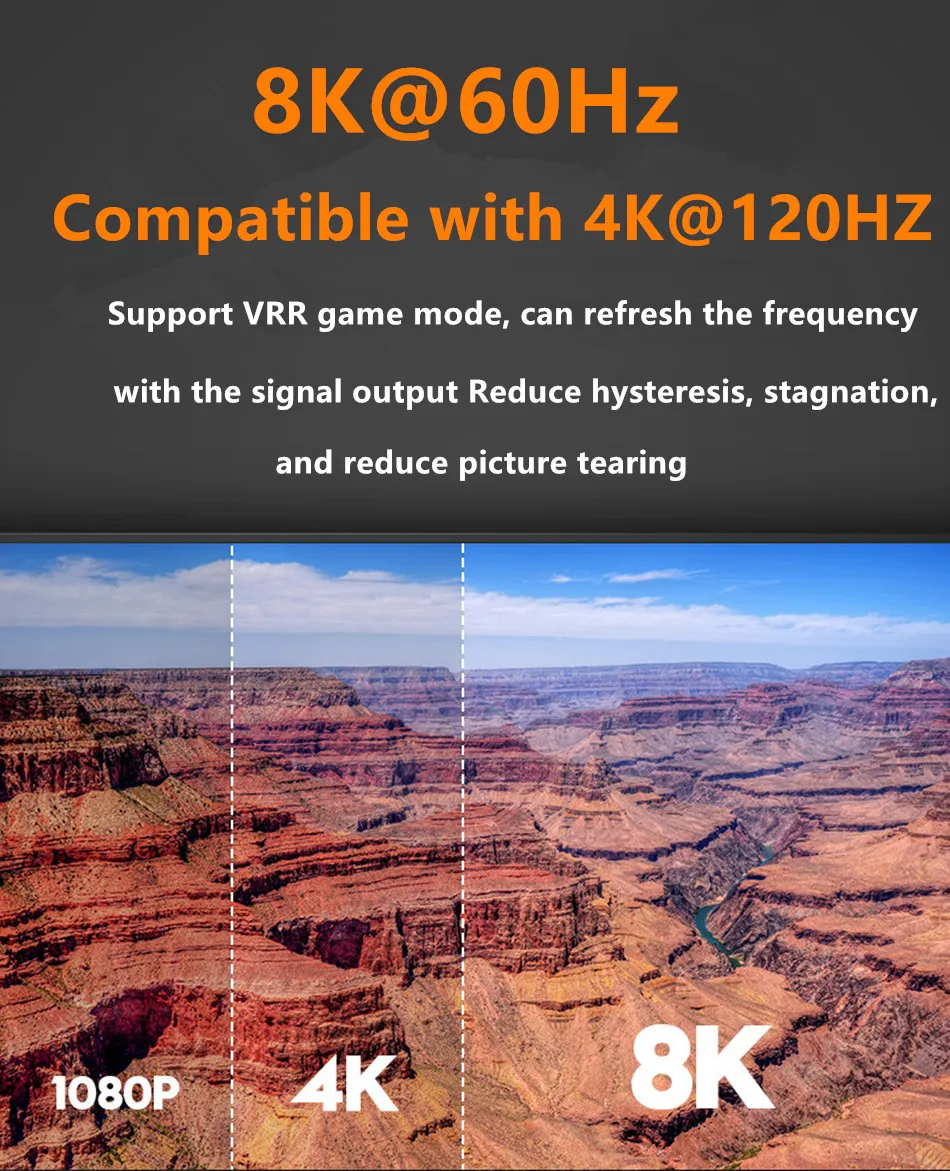 Волоконно-оптический HDMI 2,1 8K HDMI кабель 120 Гц 48 Гбит/с для HDR проектора ТВ Компьютера Соединительный шнур оптический hdmi Кабель 1,8 м черный
