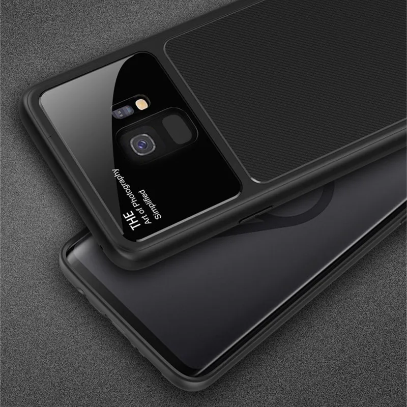 OHCFAN Роскошные силиконовый чехол для samsung galaxy S9 плюс случае полной защиты TPU + PC