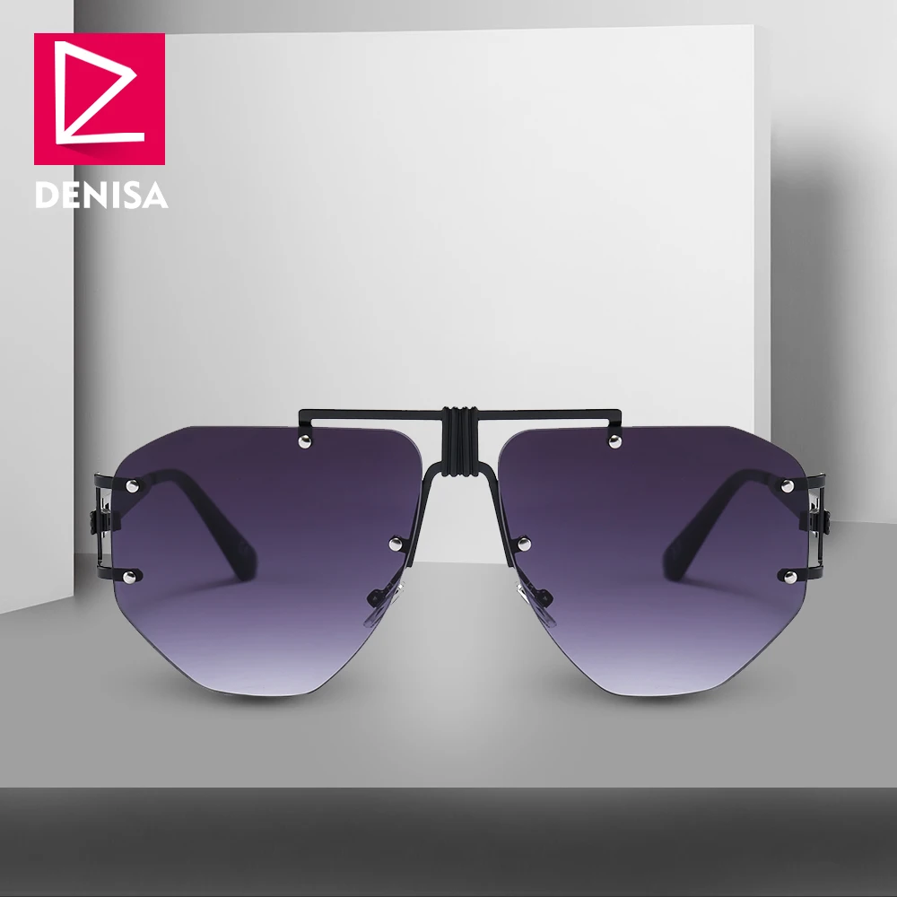 Солнцезащитные очки DENISA G23010 для мужчин и женщин роскошные брендовые крутые