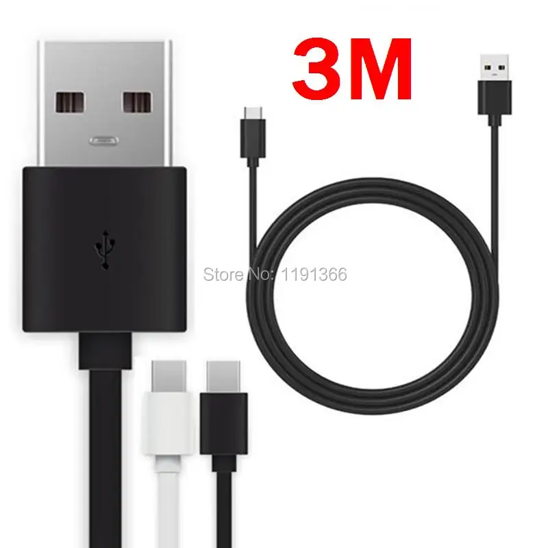 3 м 10FT USB 3.1 Type C кабель Синхронизации Данных и Зарядный Кабель для Nexus 5X 6 P OnePlus 2 ZUK Z1