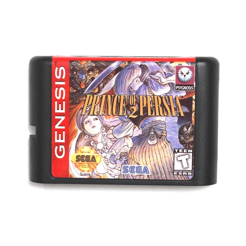 Принц Персии 2 16 бит MD карточная игра для Sega игры SEGA Mega Drive Genesis|game card sega|mega drive cardsega