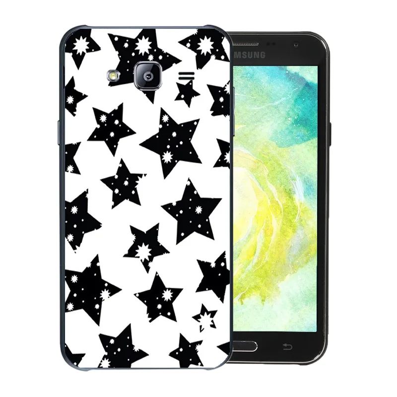 For Samsung Galaxy J7 2015 J700H J700F J700 SM-J700F Coque Soft Silicone Slim Colorful Pattern Phone Case Matte Protection Shell |