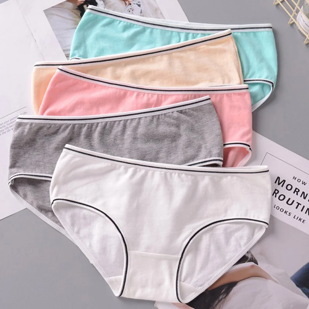 Женские хлопковые бесшовные трусы La MaxPa бесшовное нижнее белье со средней