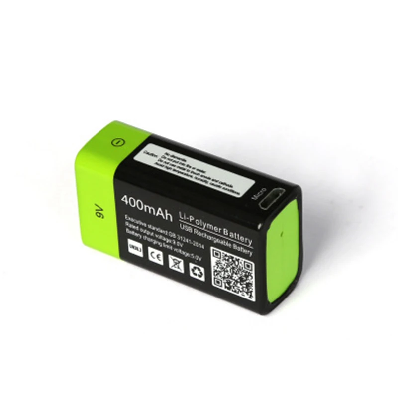 ZNTER USB аккумуляторная батарея 9 В Lipo S19 в 400 мАч аккумулятор с ру для микрофона и камеры RC аксессуары