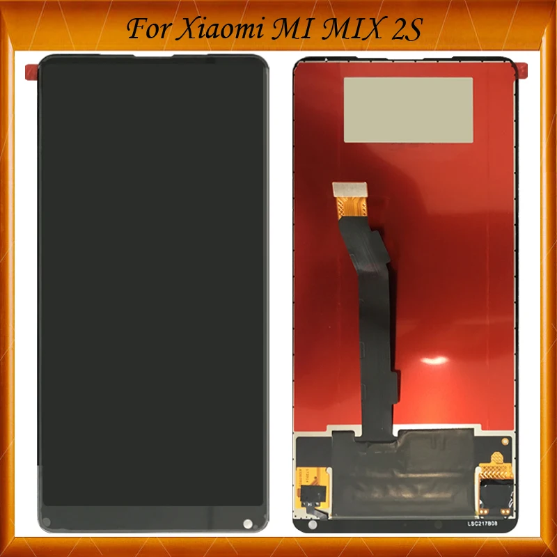 10 шт./лот для Xiaomi Mi Mix 2S ЖК-дисплей + сенсорный экран 100% новый дигитайзер замена в