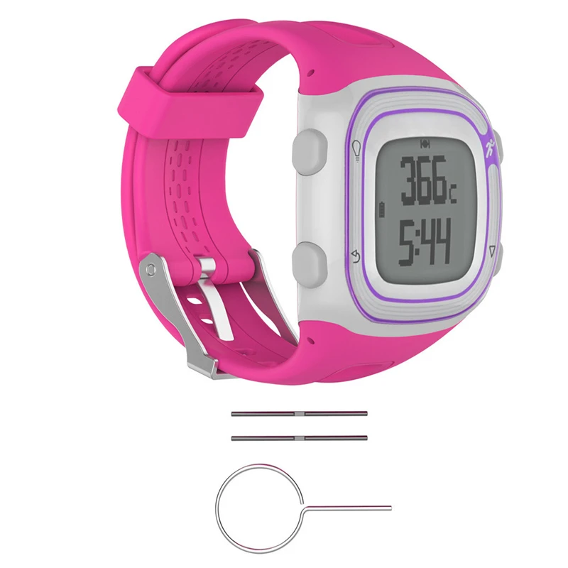 Landfox (США respone) замена ремешок silicagel мягкий для Garmin Forerunner 10 Умные часы Браслет|wristband