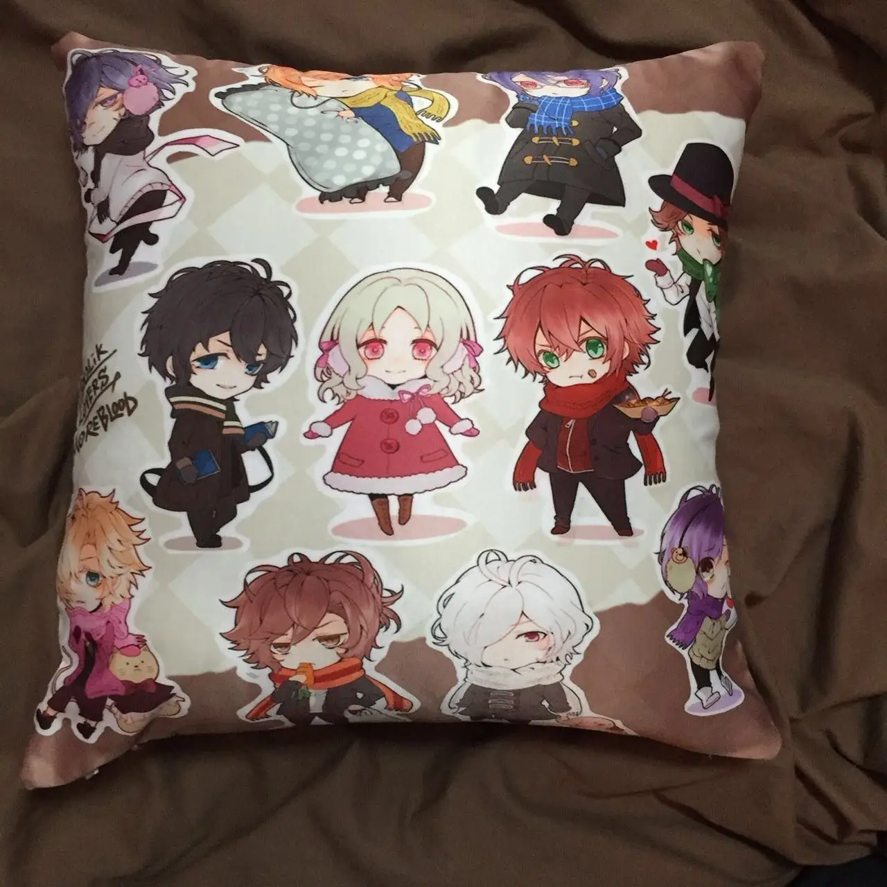 Diabolik Lovers Anime Two Side подушка чехол s обнимая Подушка Чехол для подушки Otaku косплей
